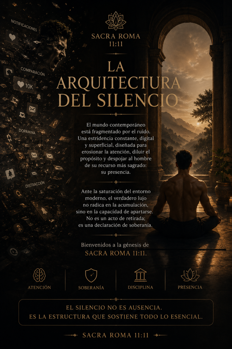 LA ARQUITECTURA DEL SILENCIO