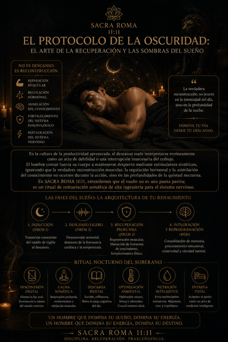 El Protocolo de la Oscuridad: El Arte de la Recuperación y las Sombras del Sueño