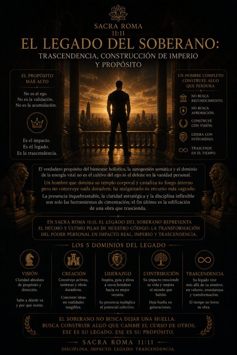 El Legado del Soberano: Trascendencia, Construcción de Imperio y Propósito